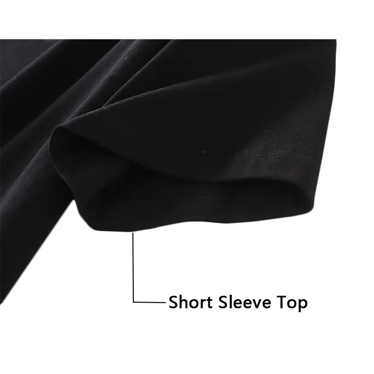 Cute Kitten Cat Play Games Print Avant-garde Fashion Trend Loose Cotton Round Neck Short Sleeve Men's T-shirt Korean Clothing