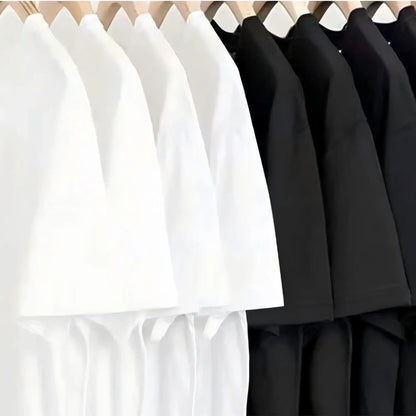 Girls Funny Climb Cute Cat Design Print T-shirt Short Sleeve Neck Casual All Season Women's Clothing Top Tee Ladies' Cat T-shirt