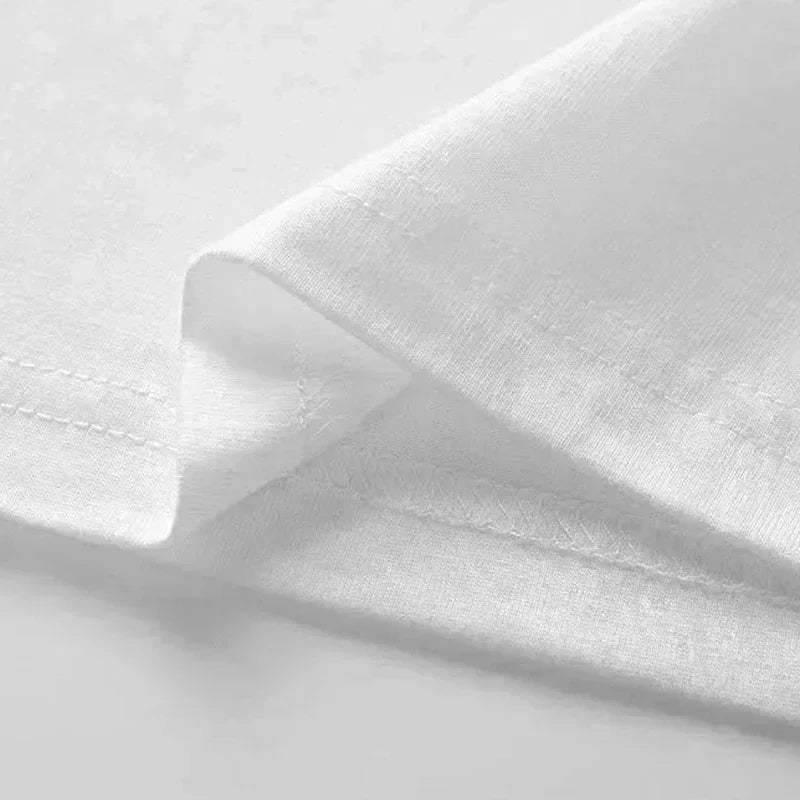 Not Today Cat Printed Comfortable Cotton Tshirt Men Simple Crew Neck Design Soft Breathable Short Sleeve Basic Men's T-shirt Top