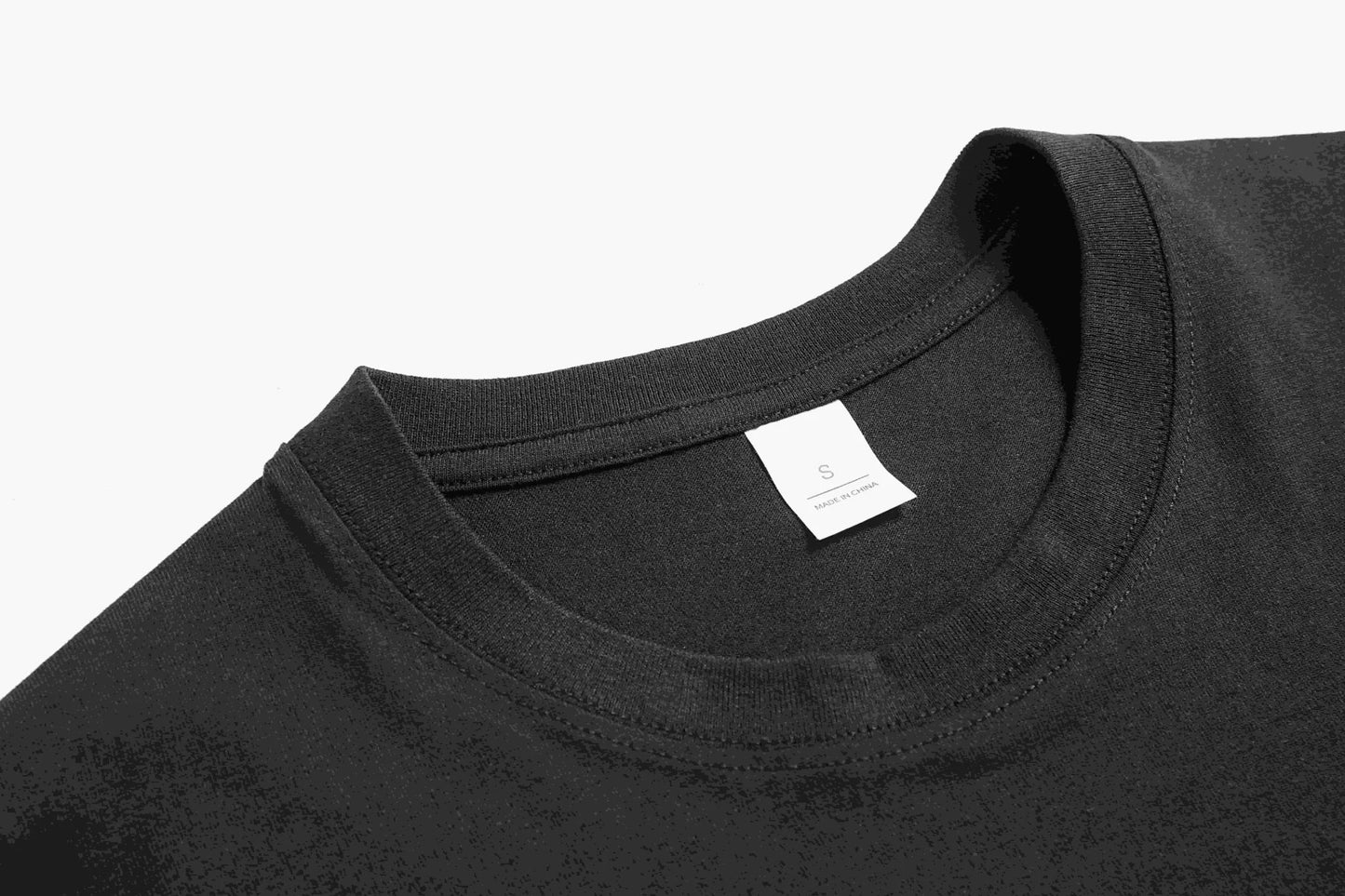 Men's T-Shirt Black Cat with Christmas Tree & What? Print Xmas Party Gift Idea Festive Season Top