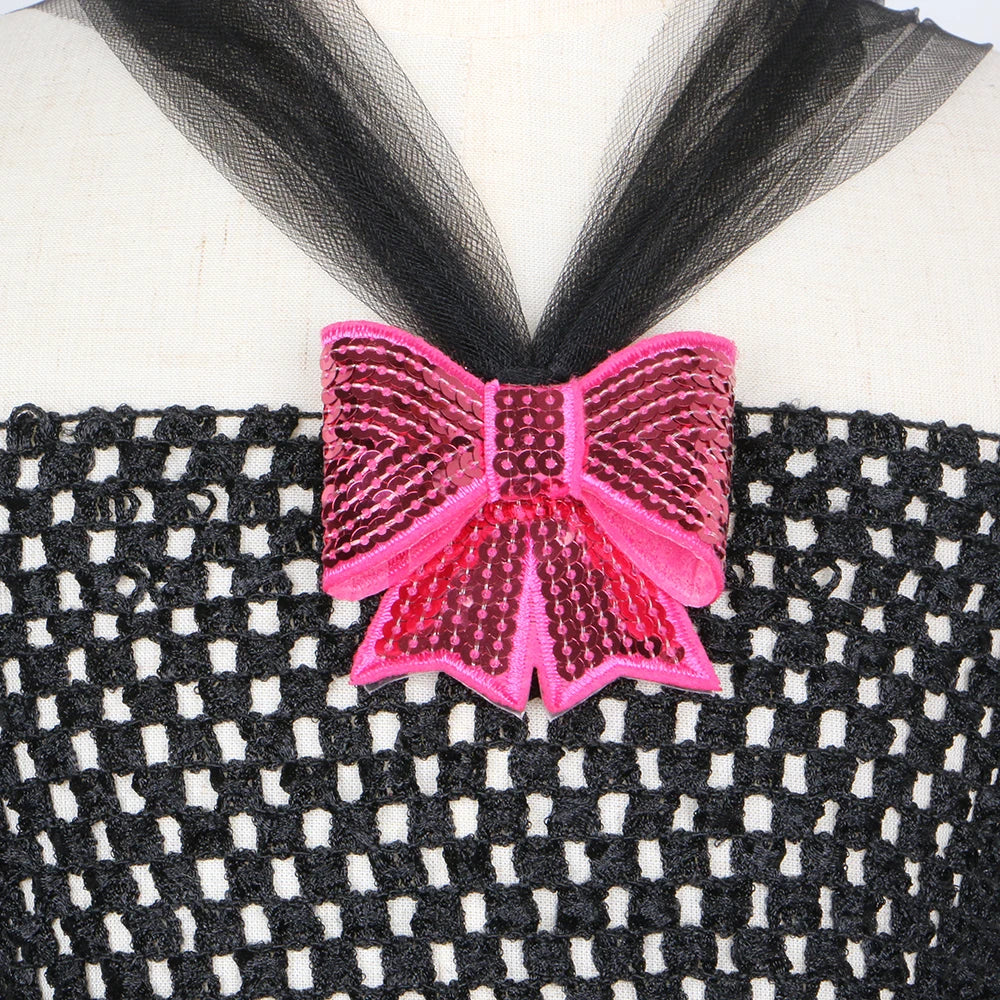 Black Cat Costume for Girls Carnival Party Fancy Dress Up Clothes Outfit Toddler Kids Halloween Tutu Dress Animal Kitty Costumes