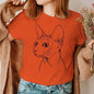 Summer Shirt Casual Clothing Graphic T Shirt Short Sleeve Women Sphinx Cat Fashion Clothes Tee T-shirt Female Tops Camisas Mujer